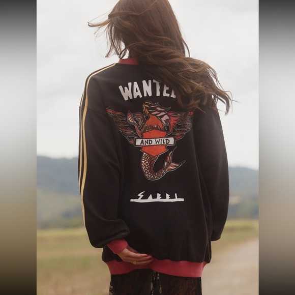 NWT SABBI THE DIEGO JUMPER - FLYING MERMAID JUMPER BLACK - Picture 4 of 6